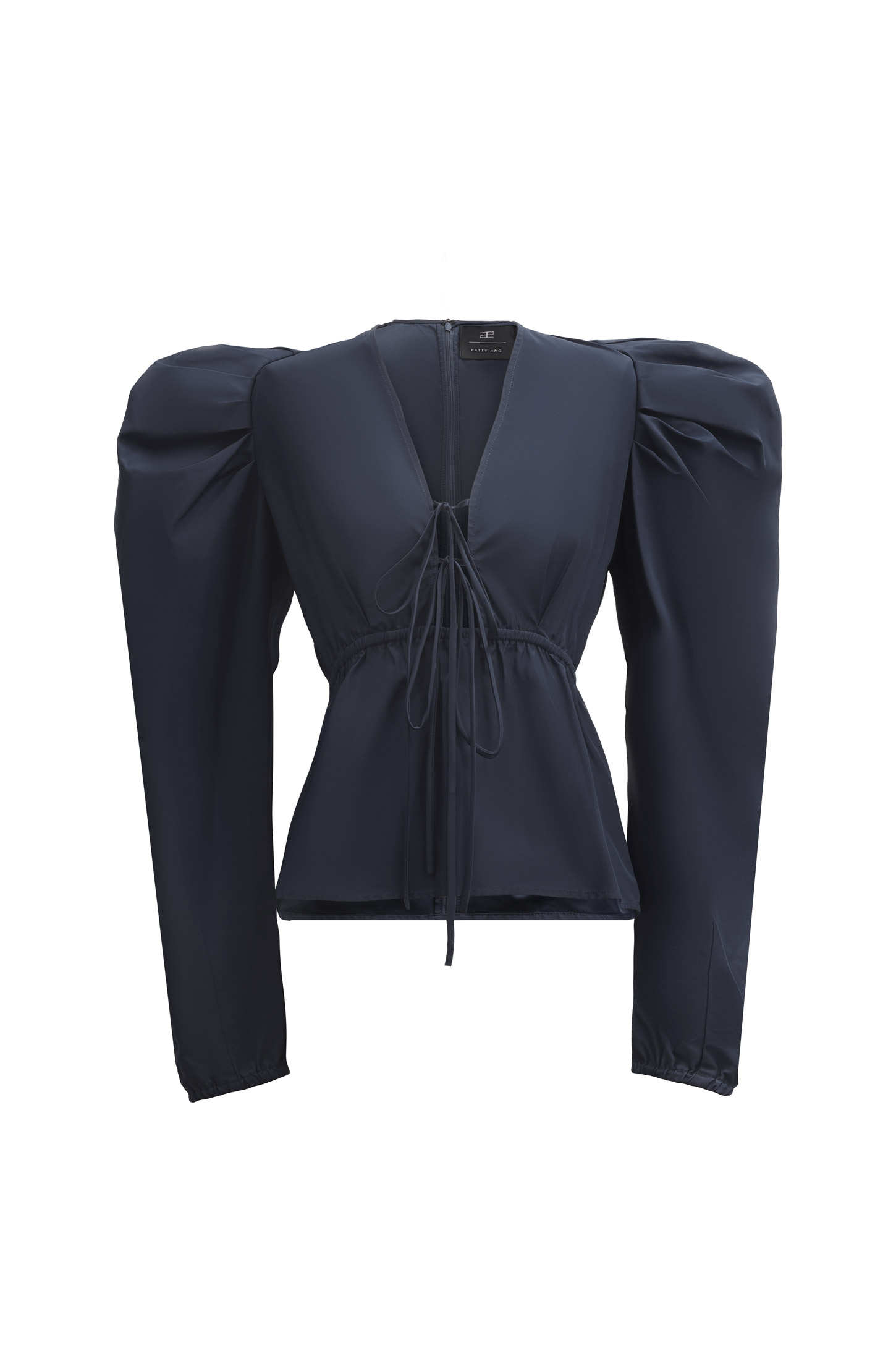 The Rhodes Top in Navy Blue - Atelier Patty Ang